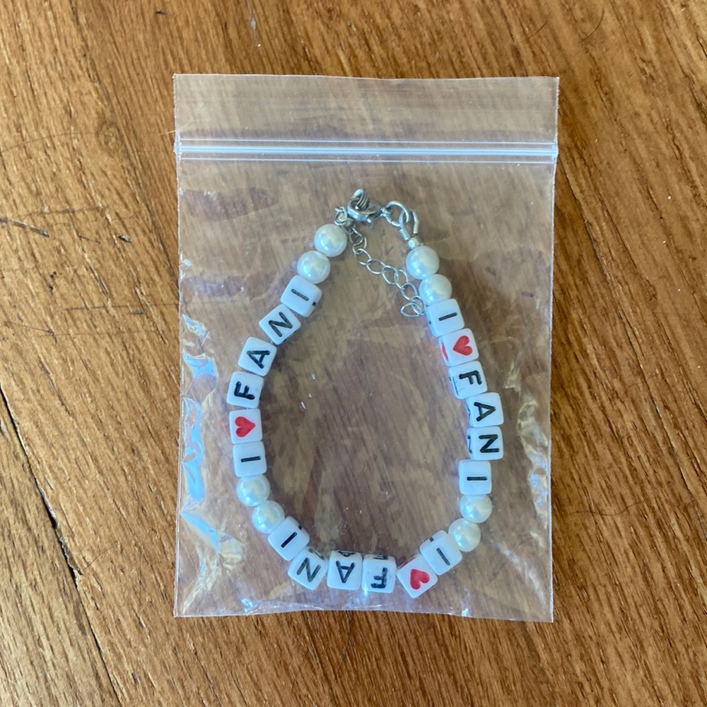 Original Fani design I Love Fani bracelet